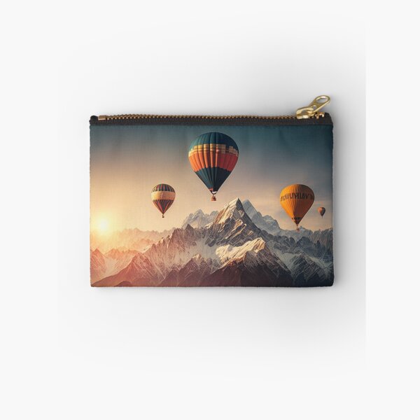 Item preview, Hot air balloon in the mountains designed and sold by JDA-Shop.