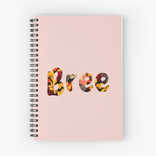 Item preview, Floral Bree Name : Bree Name With Flowers  designed and sold by ABCDEmily ©.