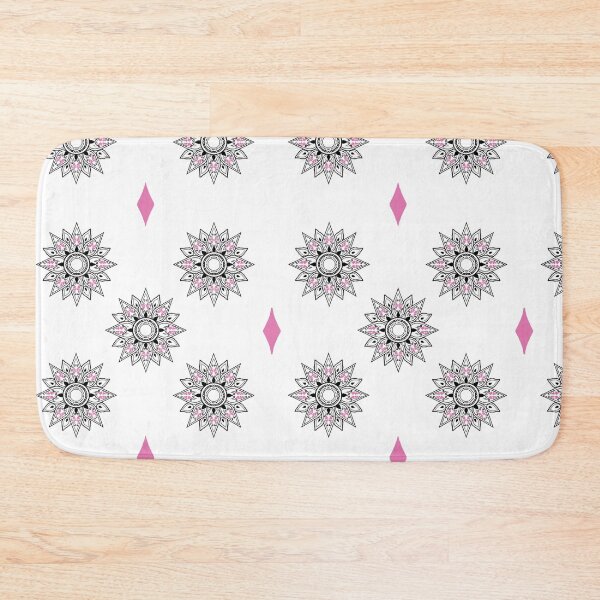 Item preview, Flower patterns black on white  designed and sold by Chaoticzarts.