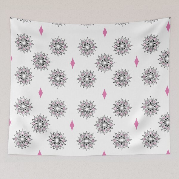 Item preview, Flower patterns black on white  designed and sold by Chaoticzarts.