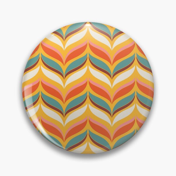 Item preview, Midcentury modern art  retro pattern designed and sold by ReneMagritteArt.
