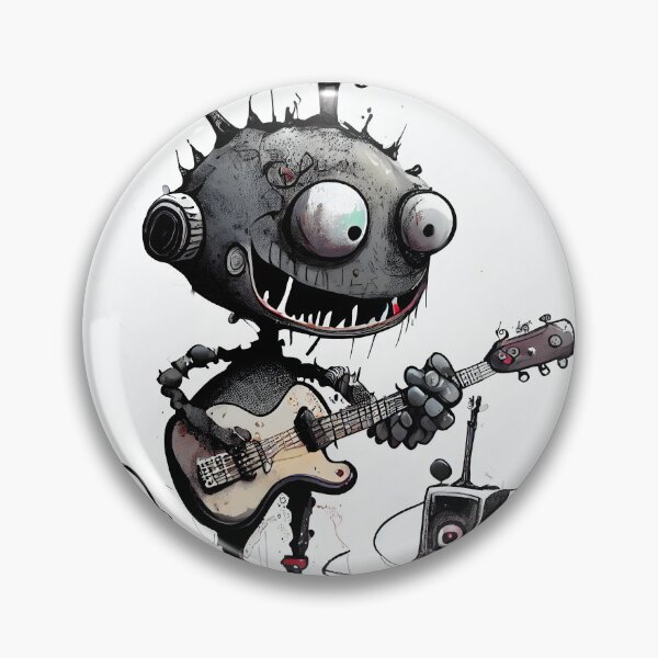 Item preview, "Metallic Melodies The Robot's Sonic Serenade" designed and sold by digitalbrosse.