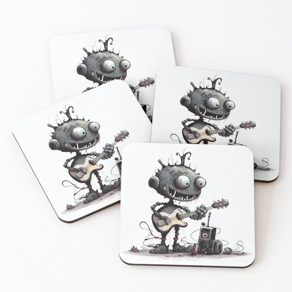 Item preview, "Metallic Melodies The Robot's Sonic Serenade" designed and sold by digitalbrosse.
