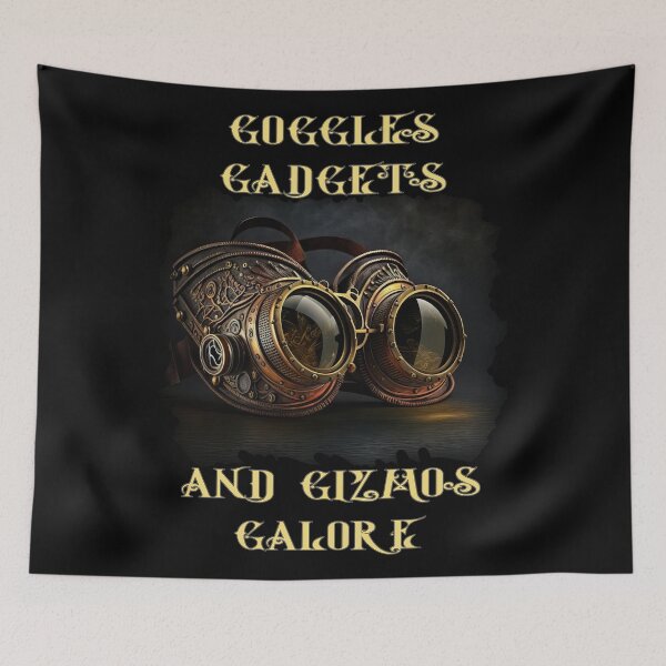 Item preview, Goggles, Gadgets, and Gizmos Galore - A Steampunk Design designed and sold by Mindful-Designs.
