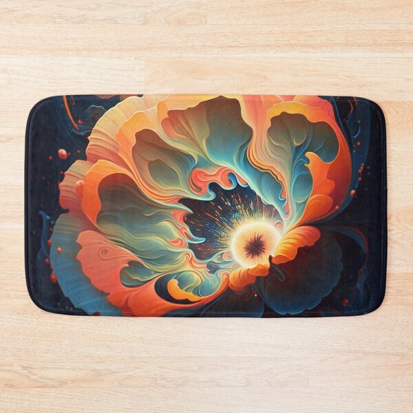 Item preview, Colorful Abstract Flower Art designed and sold by elnixart.