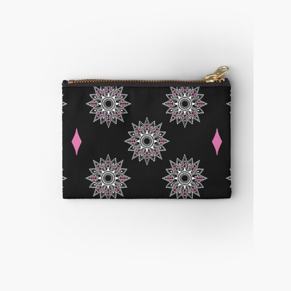 Item preview, Flower patterns white on black  designed and sold by Chaoticzarts.