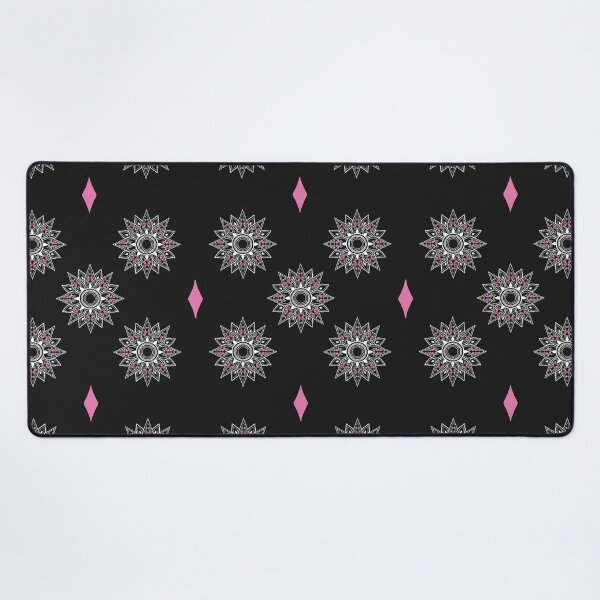 Item preview, Flower patterns white on black  designed and sold by Chaoticzarts.