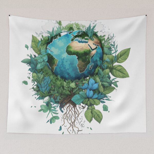 Item preview, Nature-Inspired Earth Day - Earth Day Inspired Minimalist Design designed and sold by AniMangArt.