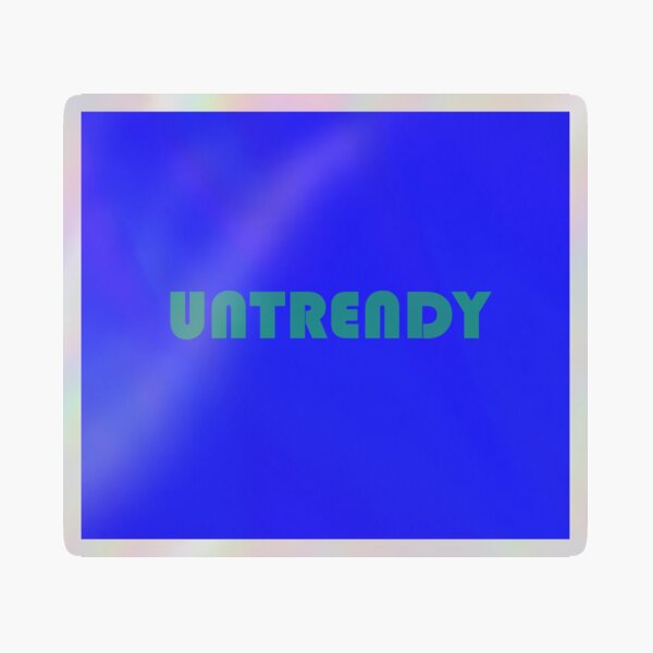 Item preview, Untrendy Blue, Green designed and sold by OldSoulInspired.