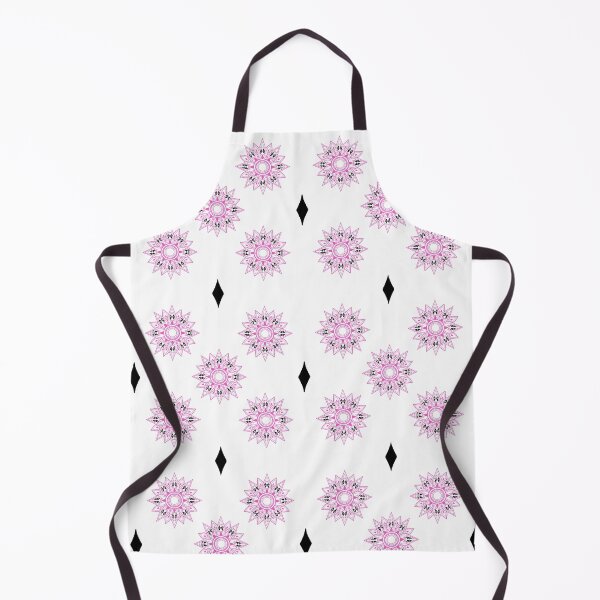 Item preview, Flower patterns pink on white designed and sold by Chaoticzarts.