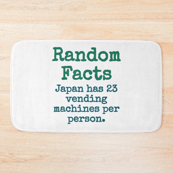 Item preview, Japan Has 23 Vending Machines - Trivia Fact designed and sold by CrankyOldDude.