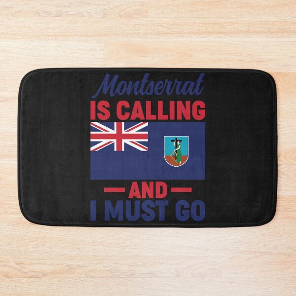 Item preview, Montserrat is calling and I must go  -  Flag of Montserrat  designed and sold by obedtheartist.