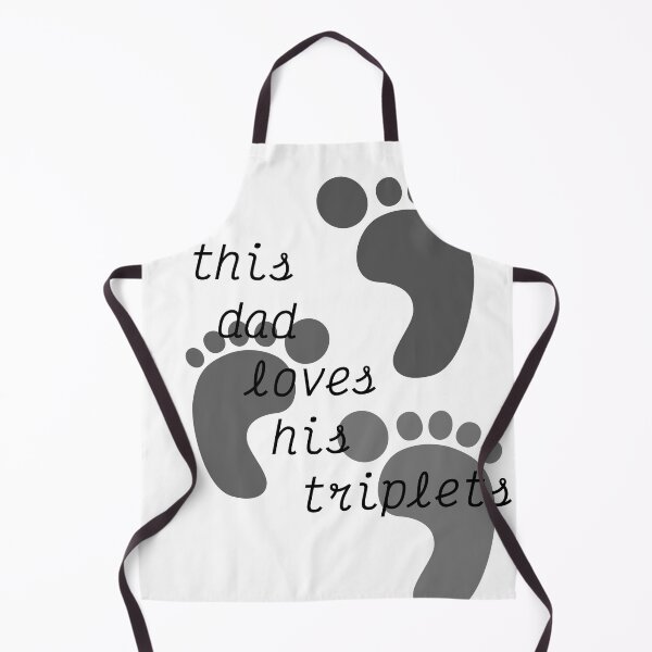 Item preview, THIS DAD LOVES HIS TRIPLETS designed and sold by The Universe Of You.