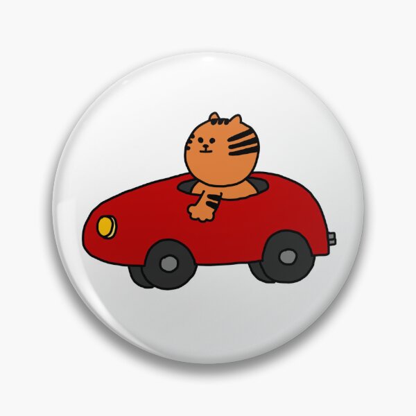 Artikelvorschau, die Katze im Mini-Auto entworfen und verkauft von superbaechoo.