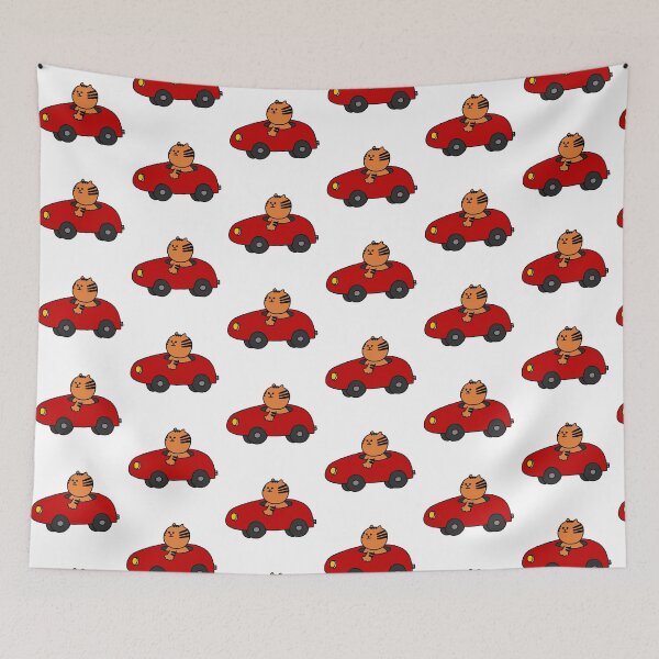 Item preview, the Cat in the mini car designed and sold by superbaechoo.