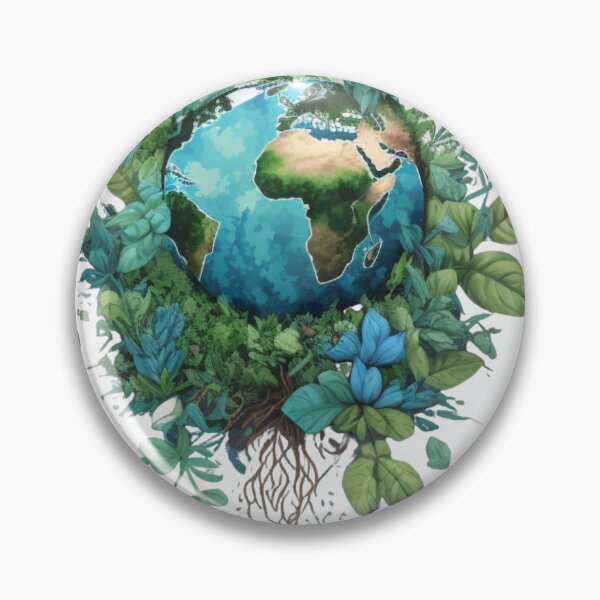 Item preview, Nature-Inspired Earth Day - Earth Day Inspired Minimalist Design designed and sold by AniMangArt.