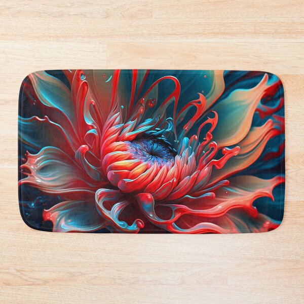 Item preview, Colorful Abstract Flower Art designed and sold by elnixart.