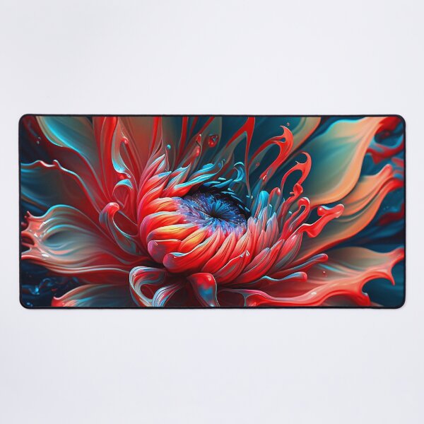 Item preview, Colorful Abstract Flower Art designed and sold by elnixart.