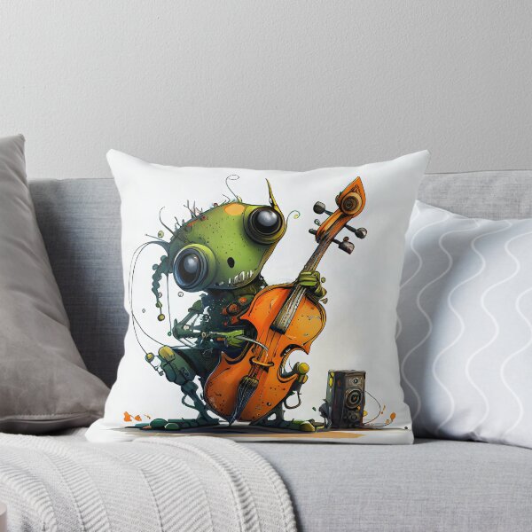 Item preview, "Gritty Grooves: The Robot Takes Center Stage" designed and sold by digitalbrosse.