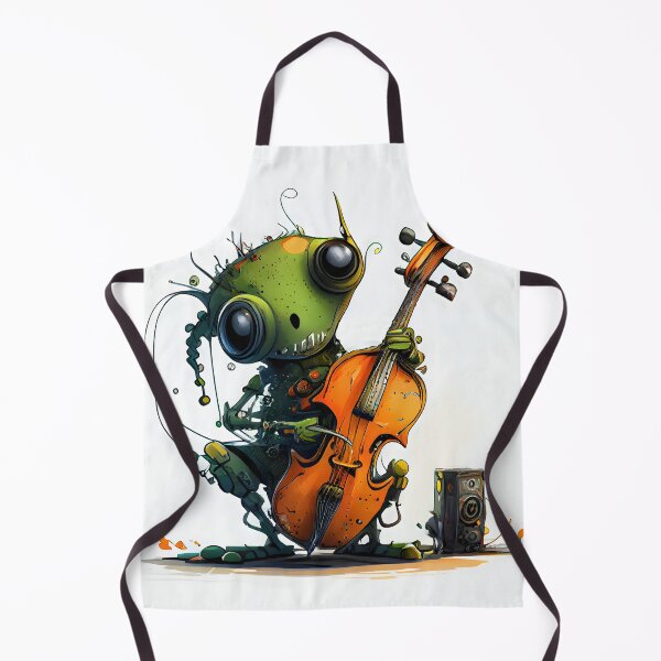 Item preview, "Gritty Grooves: The Robot Takes Center Stage" designed and sold by digitalbrosse.
