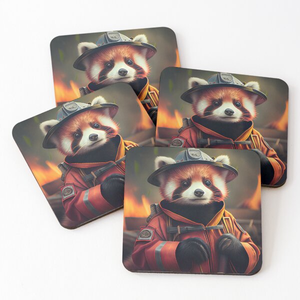 Item preview, [RED PANDA] FIREMAN designed and sold by andymarket.