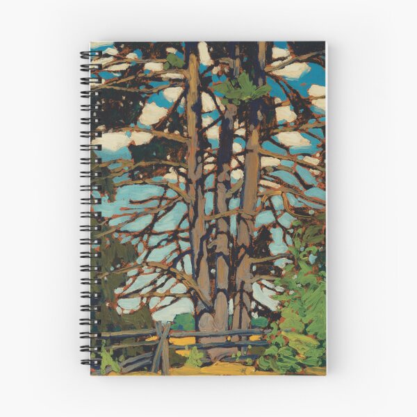 Item preview, Pine trees, Kempenfelt Bay by Lawren Harris designed and sold by TheRedVineyard.