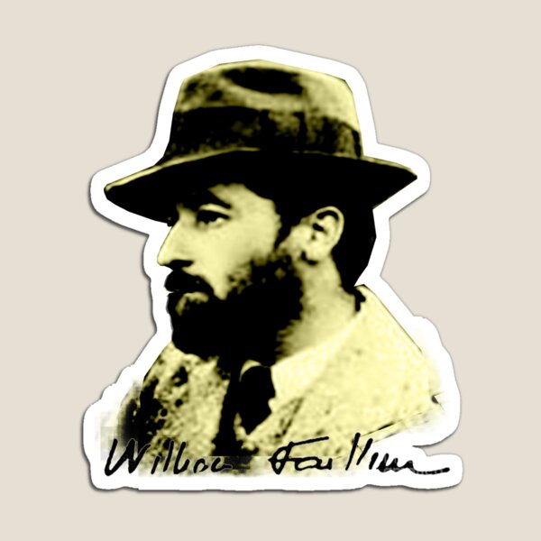 Faulkner – Bearded Young Bohemian Magnet