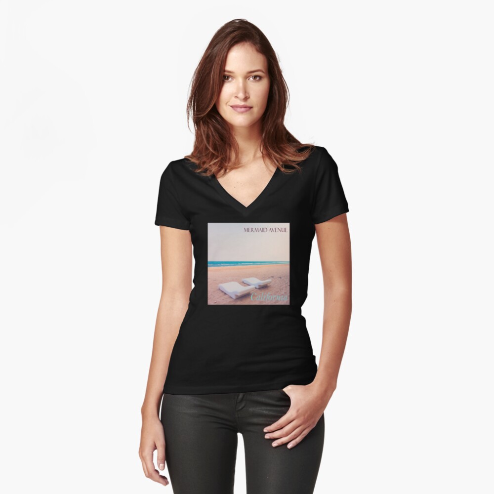 Item preview, Fitted V-Neck T-Shirt designed and sold by EggMan69.