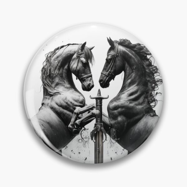 Item preview, fighting horses designed and sold by JDA-Shop.