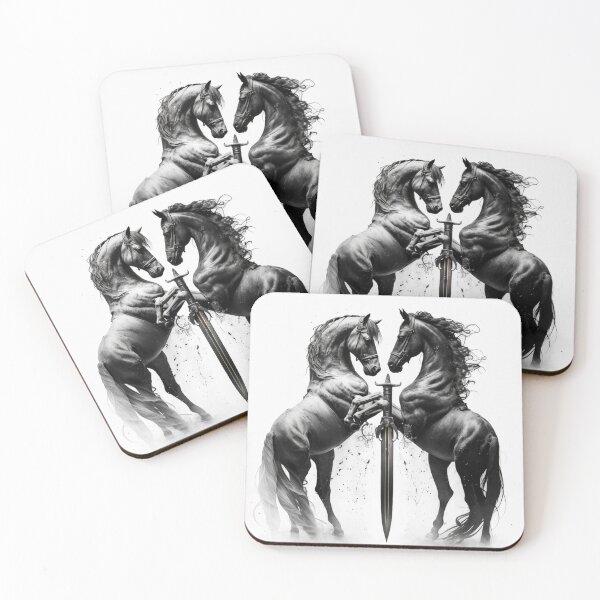 Item preview, fighting horses designed and sold by JDA-Shop.