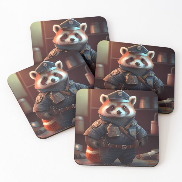 Item preview, [RED PANDA] POLICE designed and sold by andymarket.