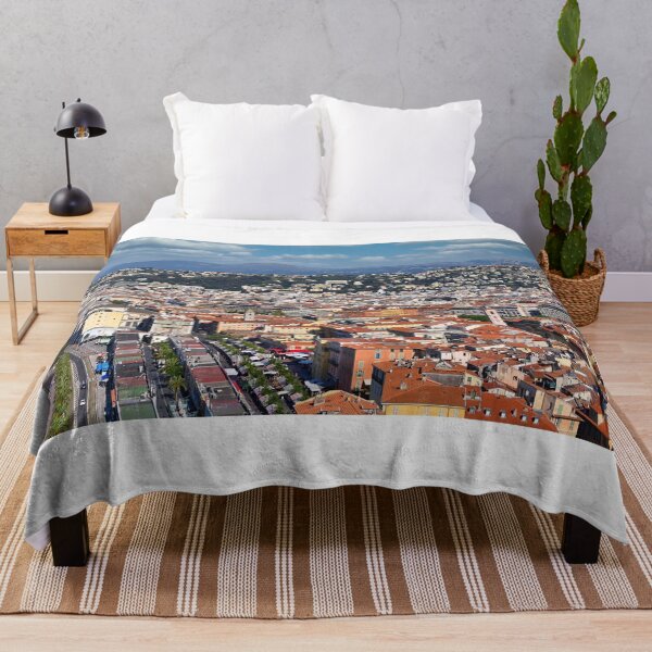 Item preview, old town in Nice cityscape summer season France designed and sold by goceris.