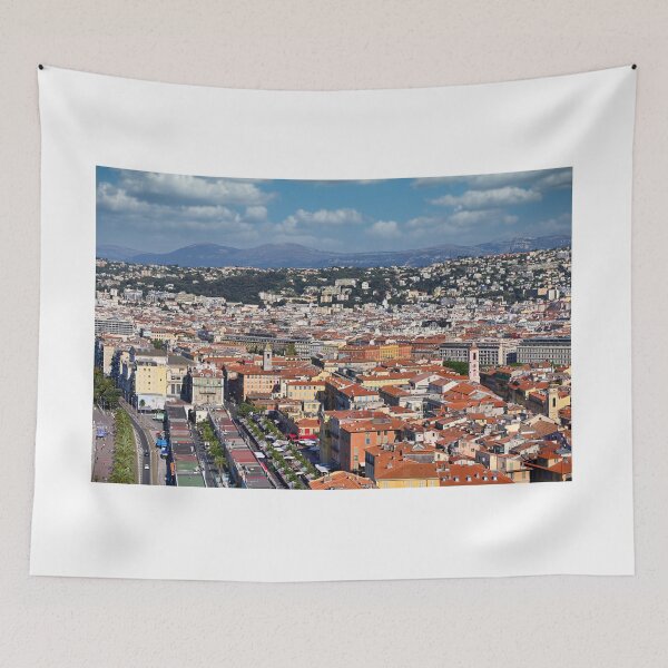 Item preview, old town in Nice cityscape summer season France designed and sold by goceris.