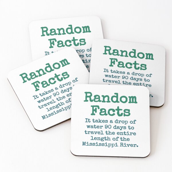Item preview, It Takes A Drop Of Water 90 Days - Trivia Fact designed and sold by CrankyOldDude.
