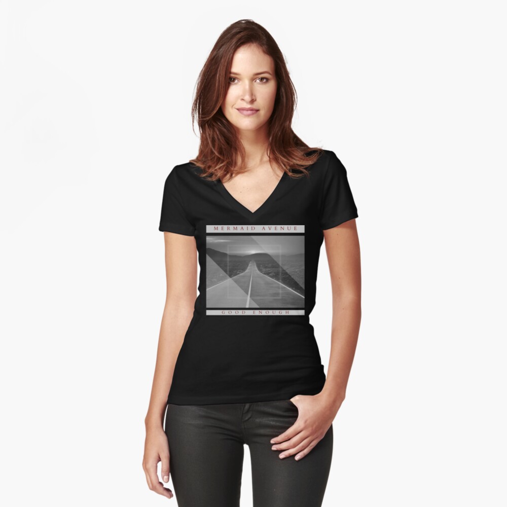 Item preview, Fitted V-Neck T-Shirt designed and sold by EggMan69.