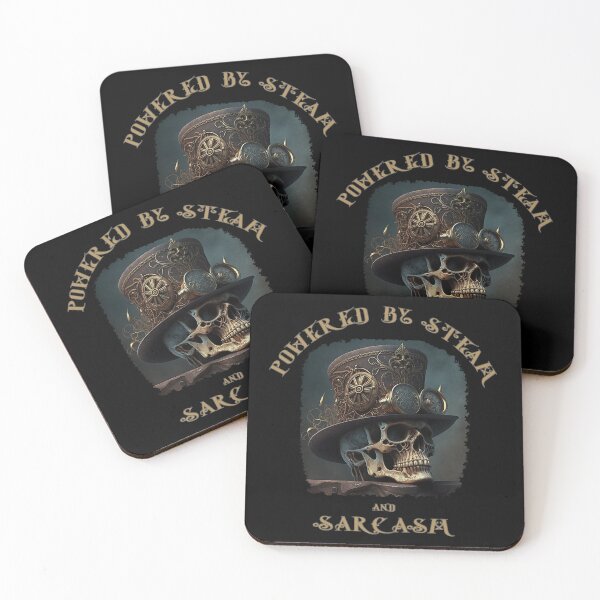 Item preview, Powered by Steam and Sarcasm - A Steampunk Design designed and sold by Mindful-Designs.