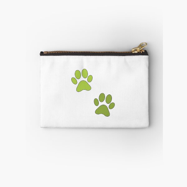 Item preview, dog's paws stickers - lime designed and sold by Kiniusia.