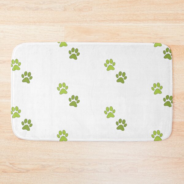 Item preview, dog's paws stickers - lime designed and sold by Kiniusia.