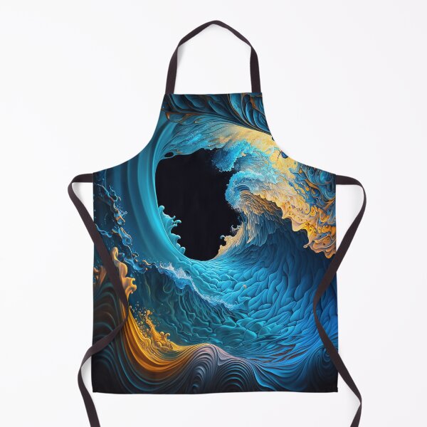 Item preview, TIDAL - Colorful Abstract Wave Art designed and sold by elnixart.