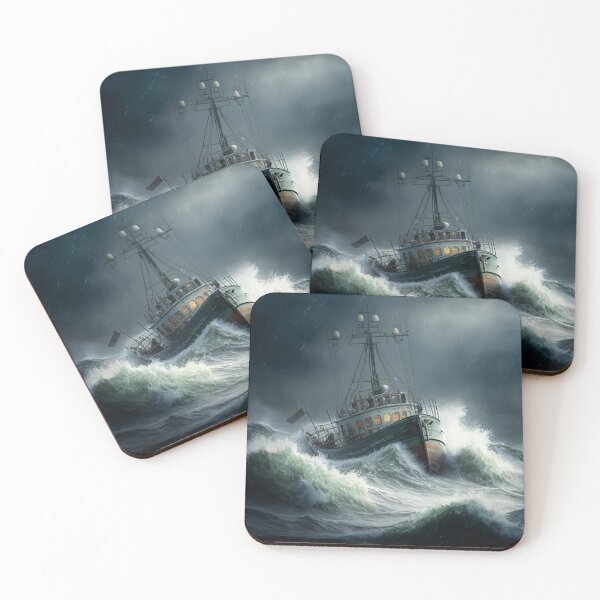 Item preview, Fishing Boat in a Storm #1 designed and sold by Galviato.