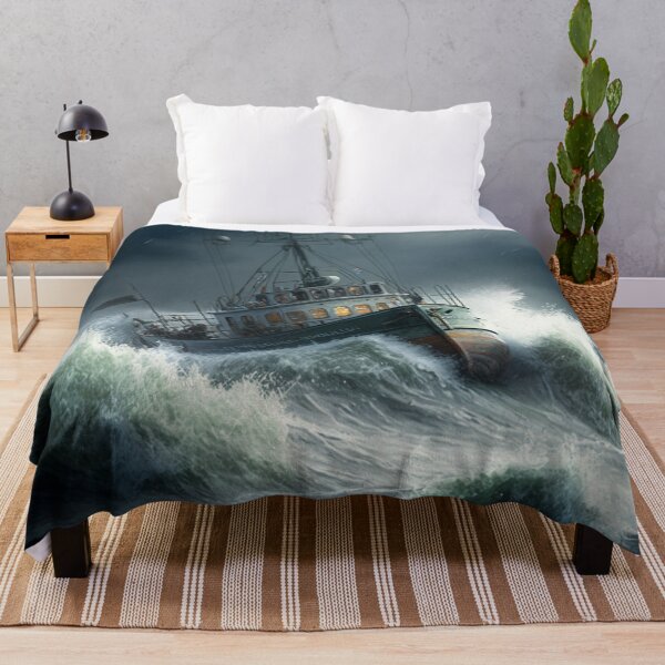 Item preview, Fishing Boat in a Storm #1 designed and sold by Galviato.