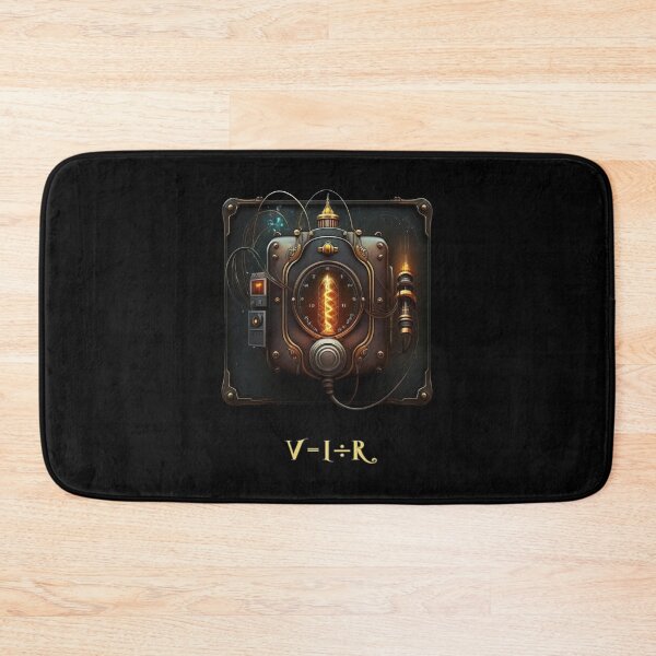 Item preview, Voltage is Current over Resistance - A Steampunk Design designed and sold by Mindful-Designs.