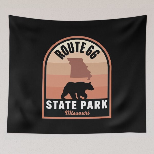 Item preview, Route 66 State Park MO Bear designed and sold by HalpinDesign.