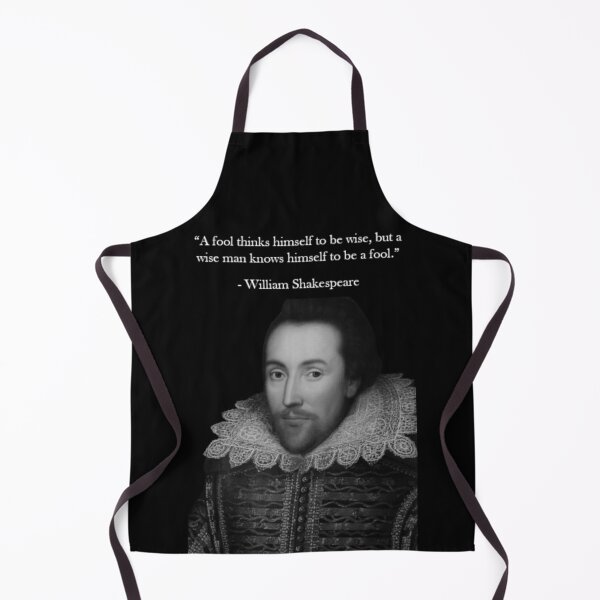 Item preview, William Shakespeare Quote - Wisdom and Foolishness designed and sold by Reed-Inc.