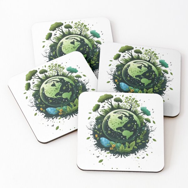 Item preview, Earth Day Inspired - Nature-Inspired Earth Day Minimalist Design designed and sold by AniMangArt.