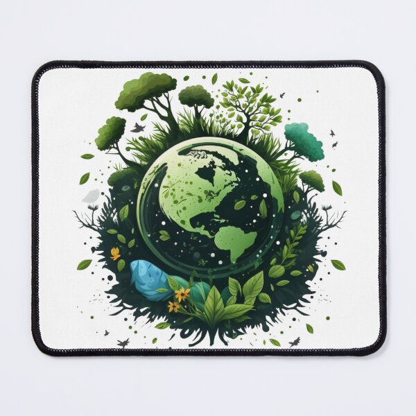 Item preview, Earth Day Inspired - Nature-Inspired Earth Day Minimalist Design designed and sold by AniMangArt.