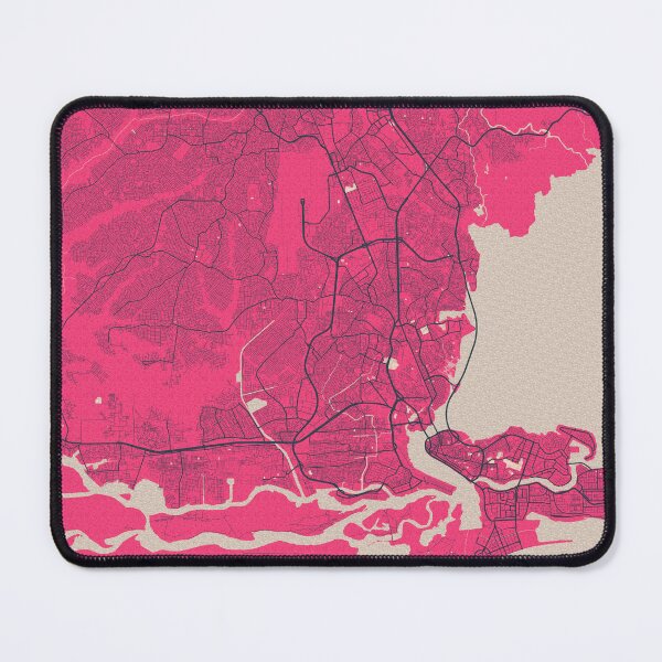 Item preview, Lagos City Map of Nigeria  - Blossom designed and sold by deMAP.