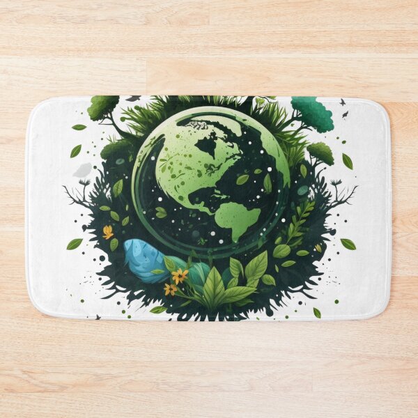 Item preview, Earth Day Inspired - Nature-Inspired Earth Day Minimalist Design designed and sold by AniMangArt.