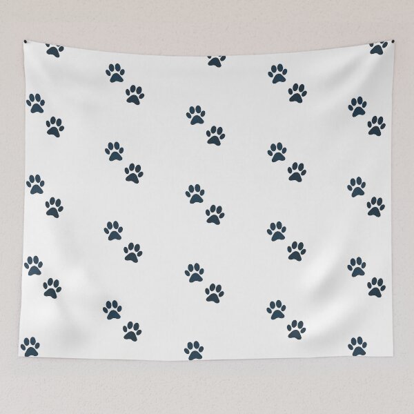 Item preview, dog's paws stickers - sapphire designed and sold by Kiniusia.