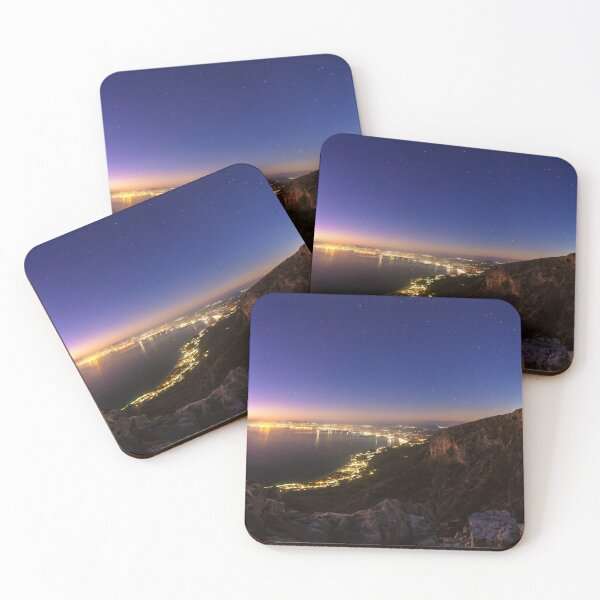 Item preview, Night landscape above Barbati beach designed and sold by Bill Metallinos.